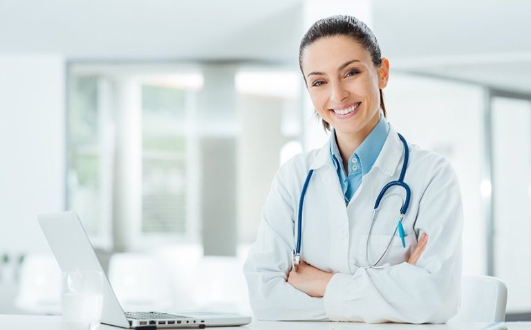 This is a photo of a recruited healthcare worker.